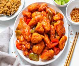 Sweet and sour chicken 